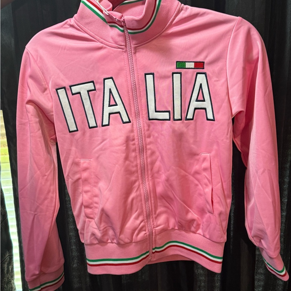 Pink Italia Track Jacket